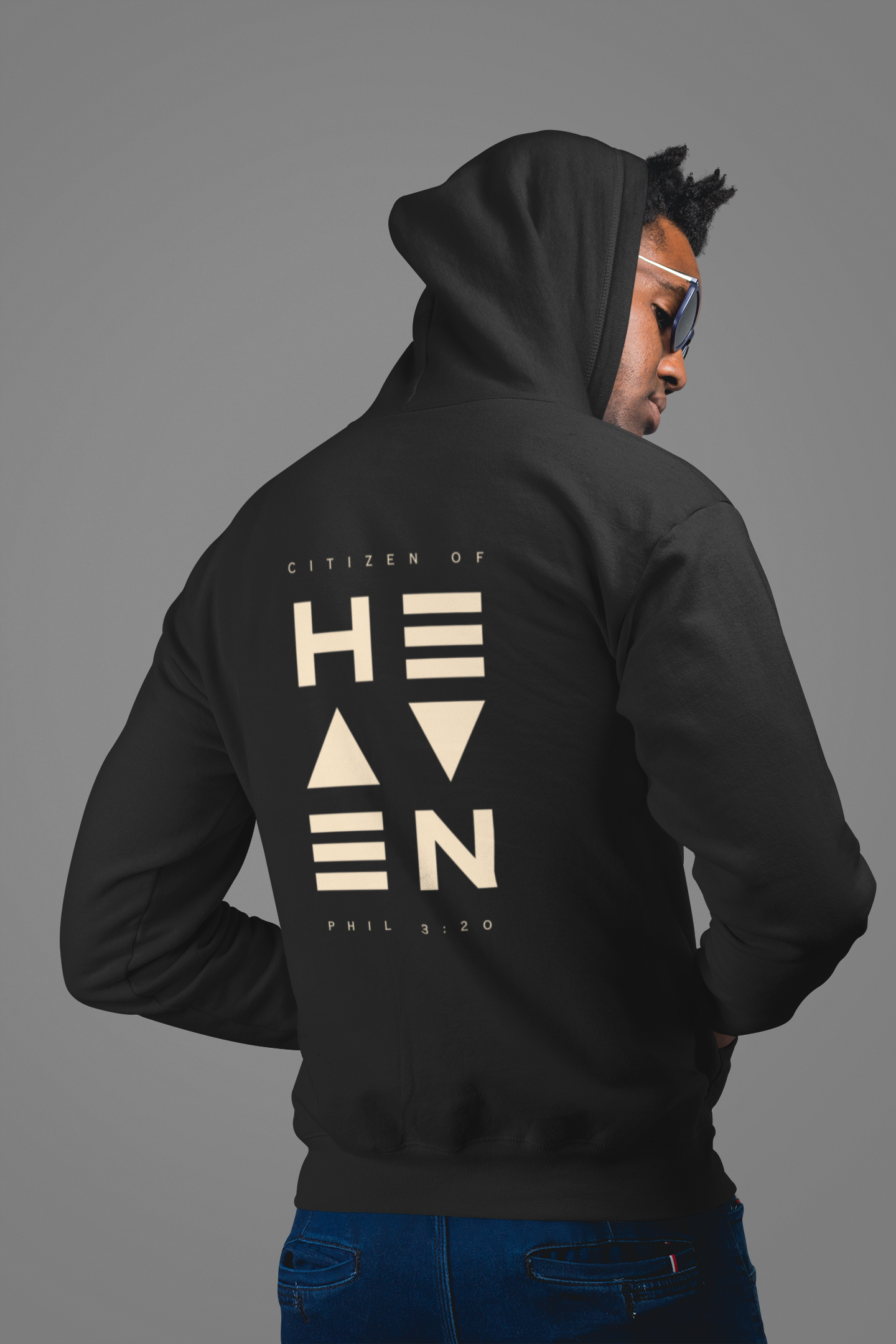 Citizen of Heaven Premium Hoodie – Faith Known | Faith Based Clothing