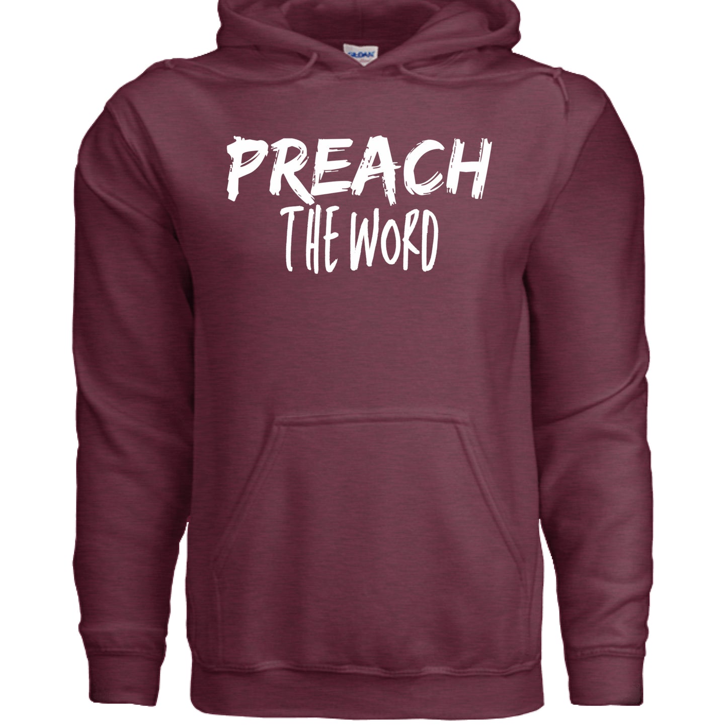 Heather Sport Dark Maroon - FRONT