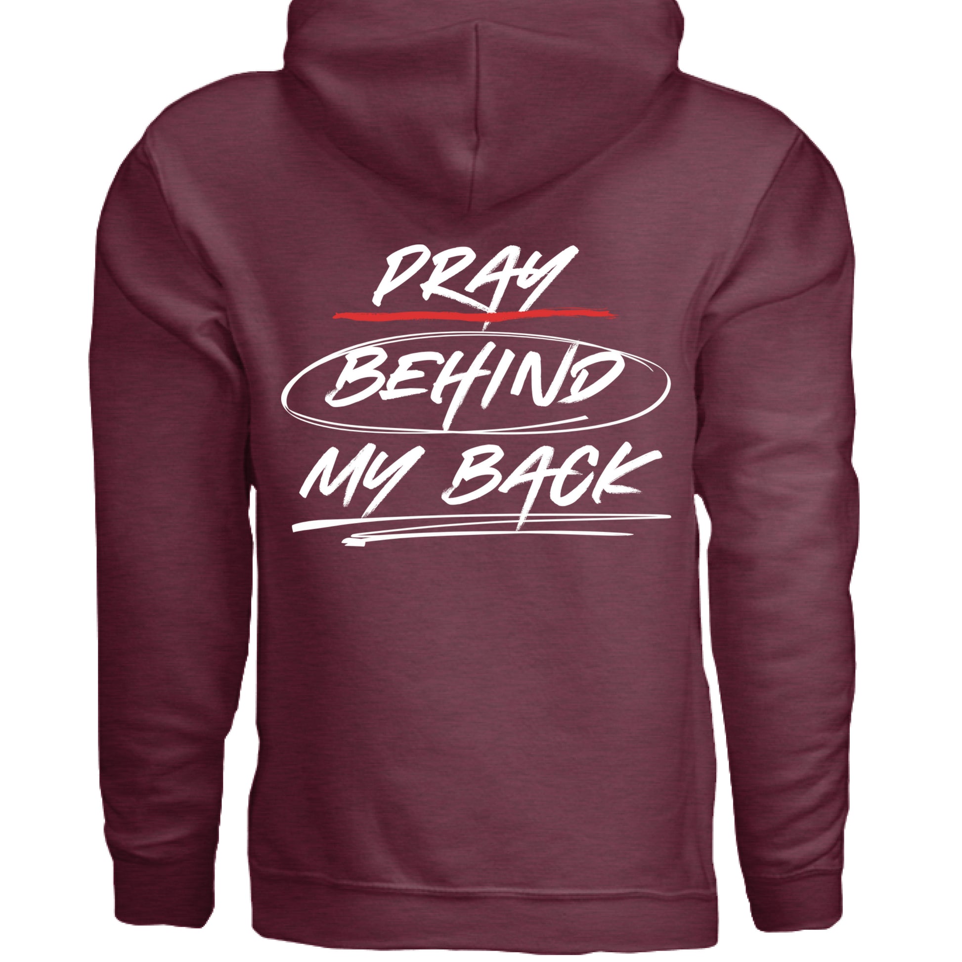 Heather Sport Dark Maroon - BACK